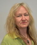 Photograph of Antonia Banyard, head of Flow Cytometry