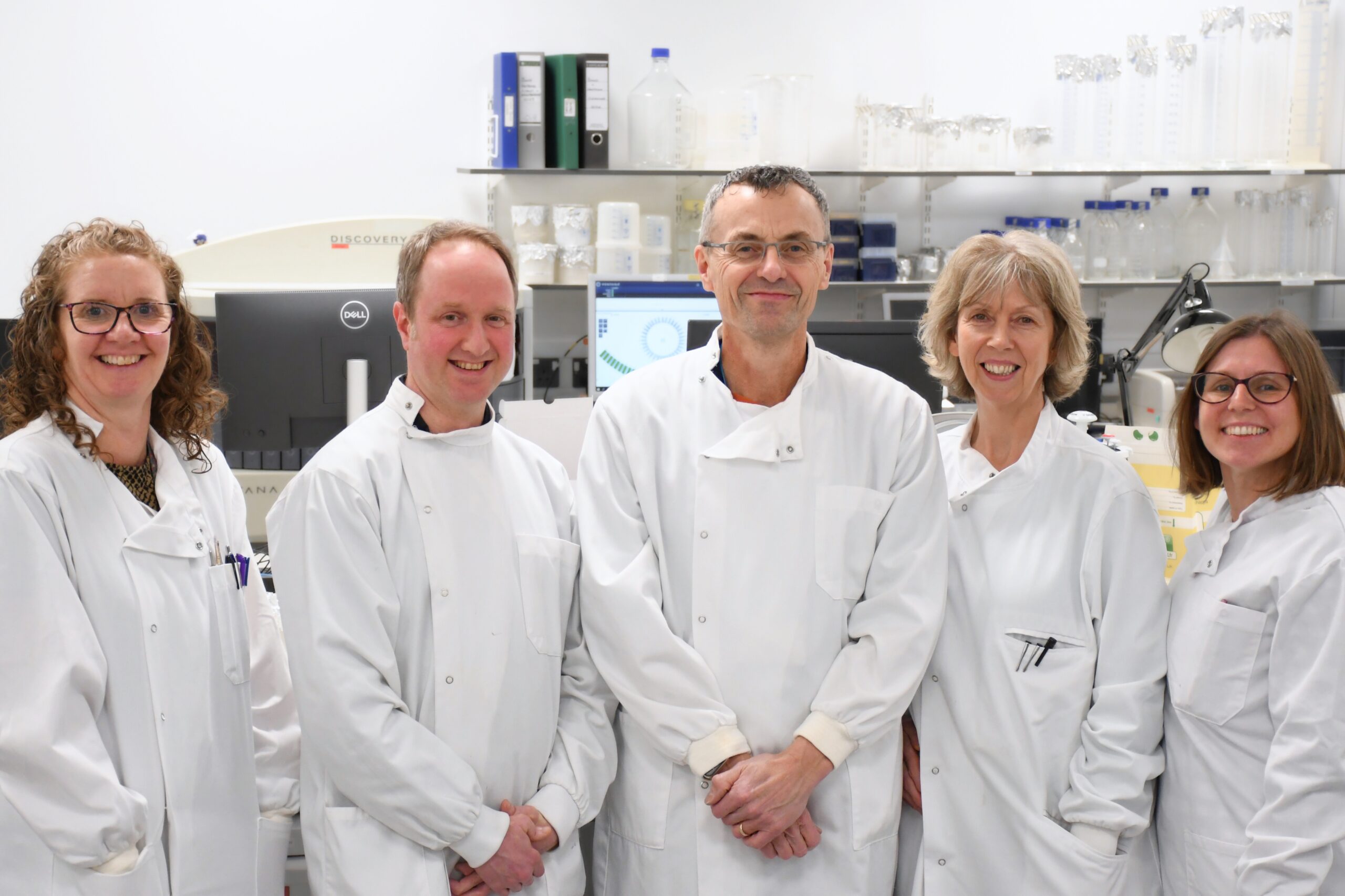 A group photo of the Histology team